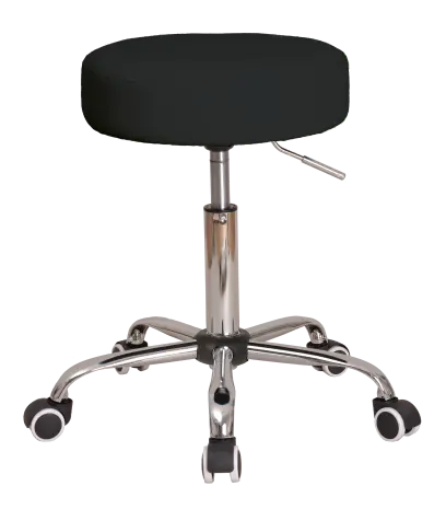 LZ 21SP židle lékařská, HR sedák, ekokůže černá